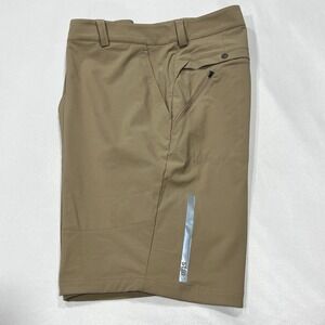 Stio Men Khaki Hiking‎ Camp Outdoors Cargo Lightweight Performance Shorts Sz 38